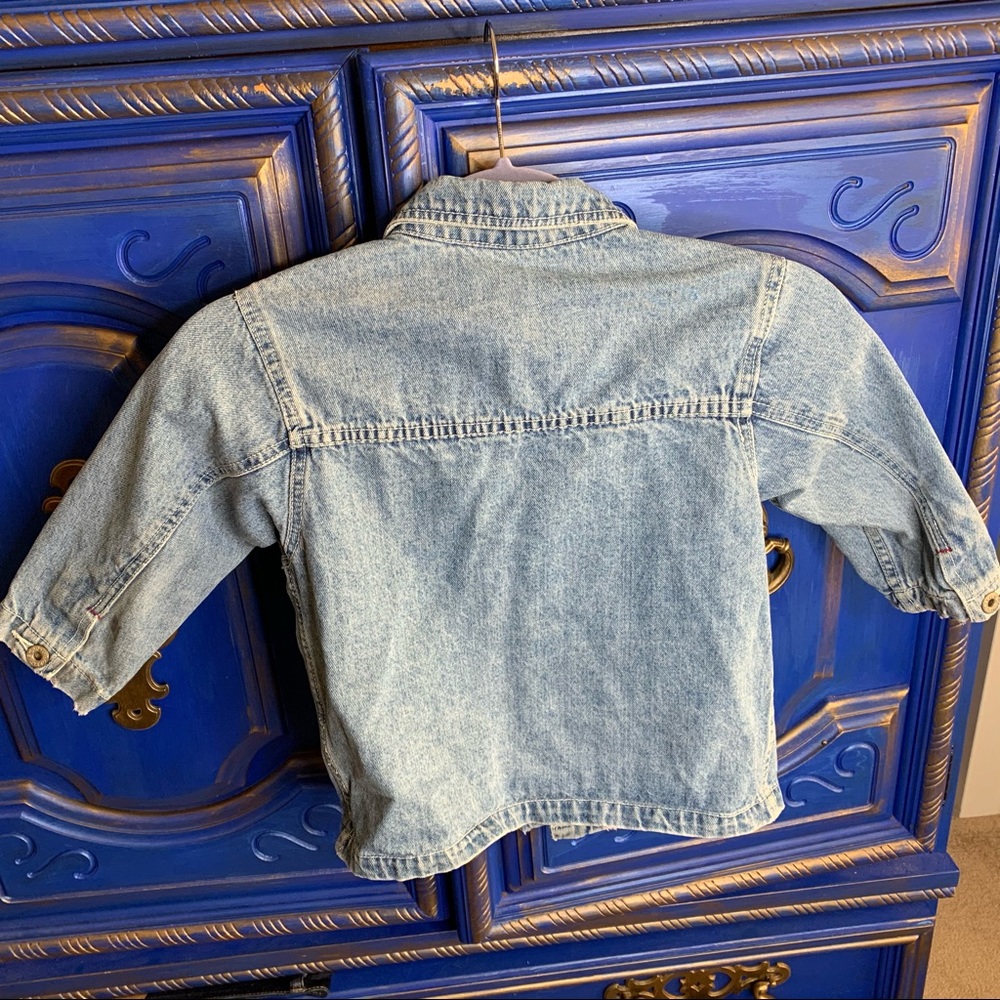 Vintage GAP Kids XXS Jean Jacket Denim 100% Cotton - Picture 2 of 6